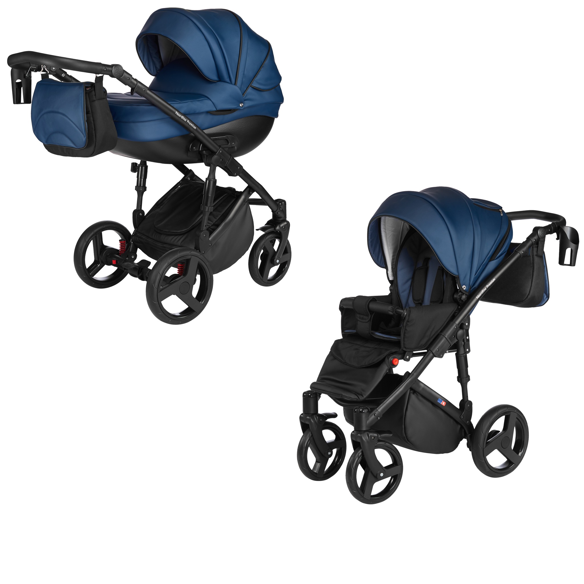 Коляска 2в1 Noordline Olivia Premium Sport Blue