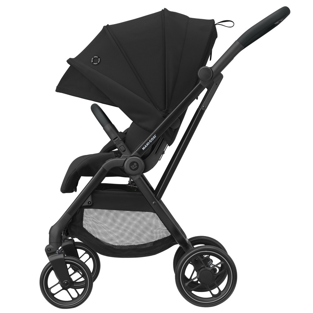 Прогулочная коляска Maxi-Cosi Leona (большие колеса), Essential Black (Черный) Прогулочная коляска Maxi-Cosi Leona (большие колеса), Essential Black (Черный)