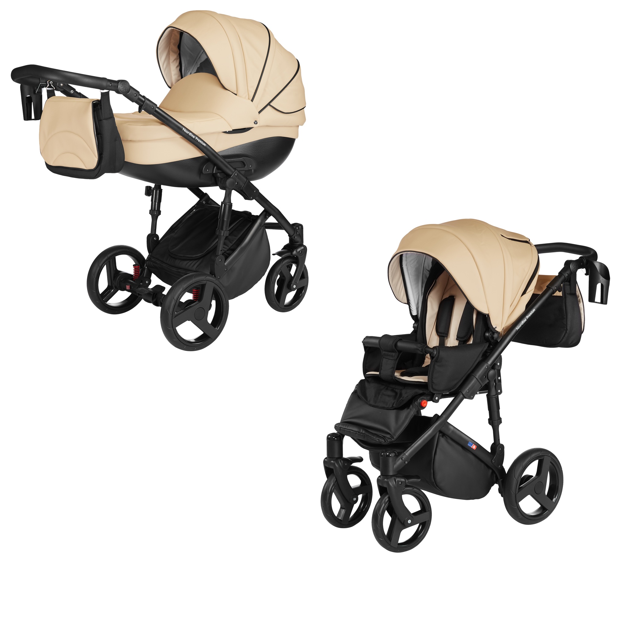 Коляска 2в1 Noordline Olivia Premium Sport Beige